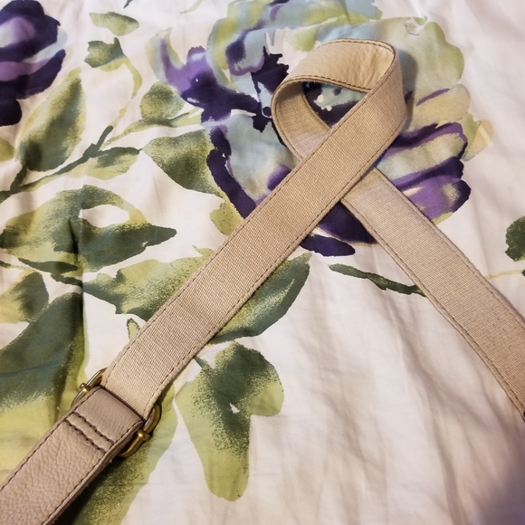 Fossil cream genuine leather purse - Picture 10 of 10